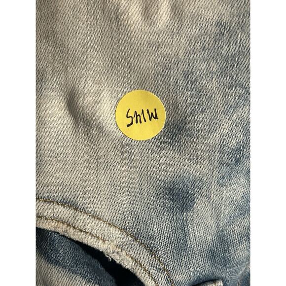 American Eagle Jeans Mens 28x30 AirFlex Slim Straight Low Rise‎ Light Wash Fade - Picture 8 of 8